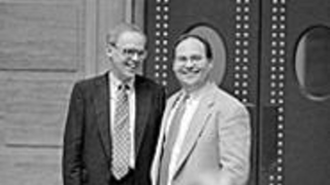 State Sen. Wayne Goode (left, pictured with Sen. David Klarich)