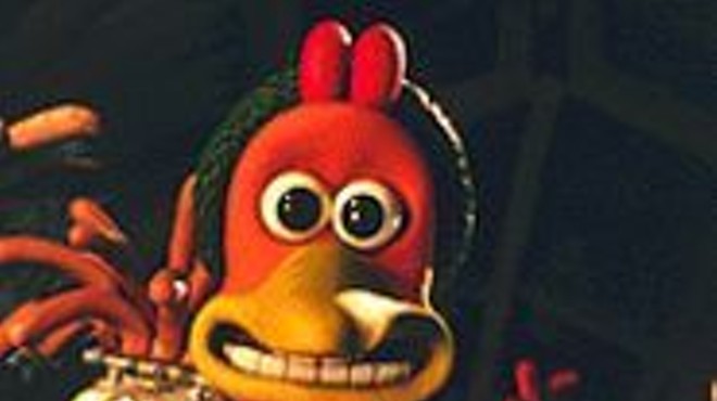 Chicken Run's Ginger, voiced by Julia Sawalha