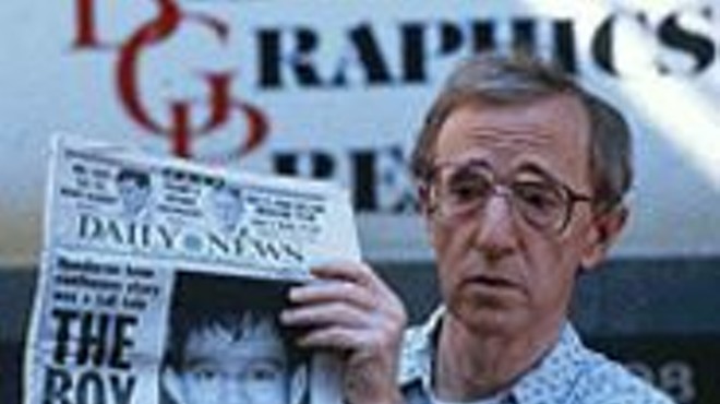 Woody Allen in Small Time Crooks, a bittersweet comedy that in many ways could have been lifted straight from the '30s