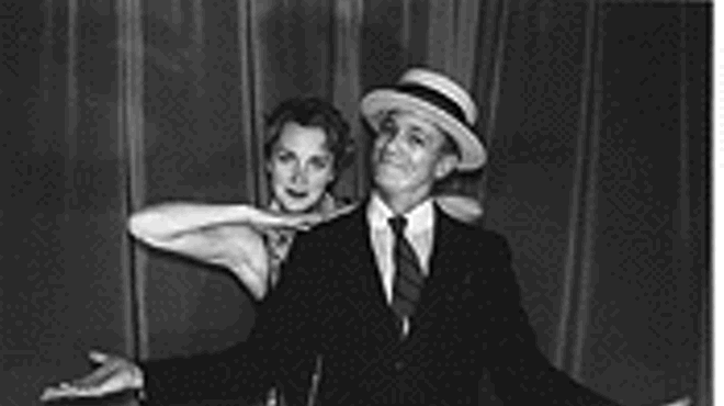 Kari Ely and Dean Christopher in Always Leave 'em Laughing: The Rise and Fall of Vaudeville