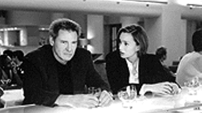 Harrison Ford and Kristin Scott Thomas in the bloated, interminable Random Hearts