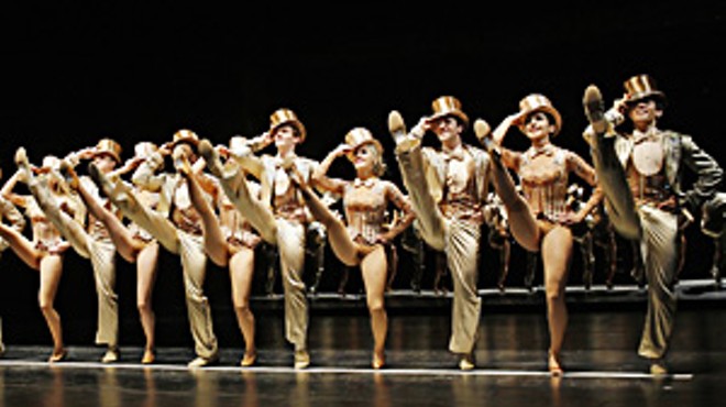 Just for kicks: The cast of A Chorus Line delivers a high-energy, memorable show.