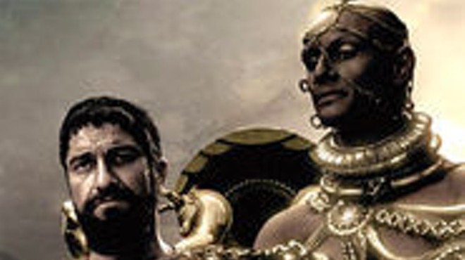 It's Spartan hotties versus Persian trannies in Zack Snyder's far-too-faithful Frank Miller adaptation.