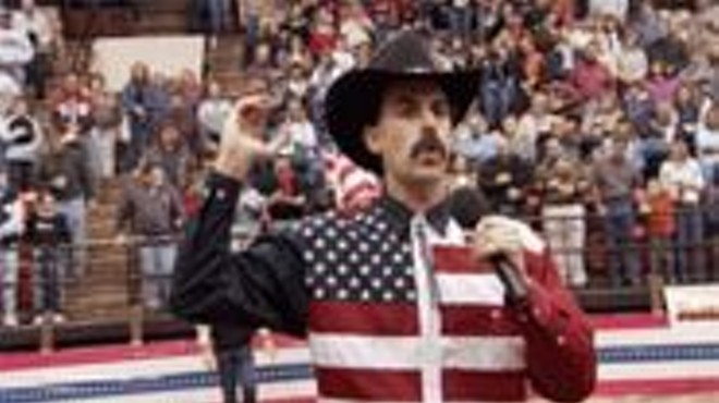"All other countries are run by little girls": Borat makes some enemies in Virginia.