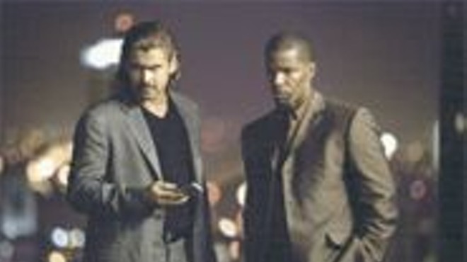 Welcome to Miami: Colin Farrell (left) and Jamie Foxx (right) in an explosive adaptation.