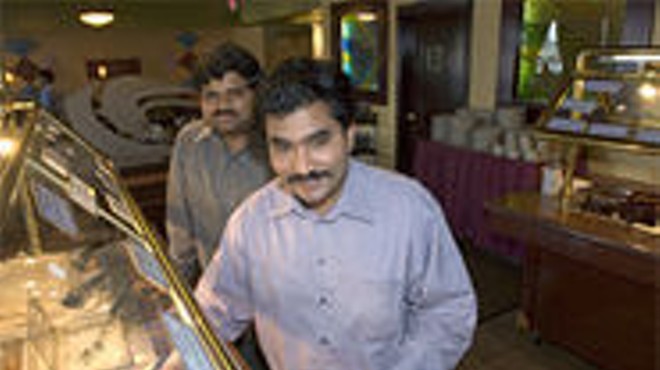 Owners Sanseev Reddy Guduru (left) and Niranjan Reddy Seelam (right) take diners on a tour of India from north to south.