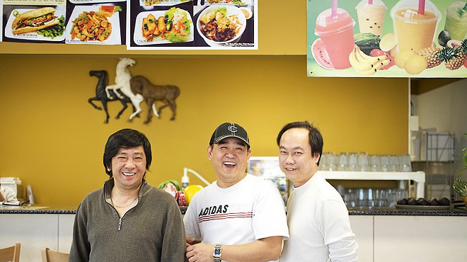 Mother knows best: Mama Pho owners Vincent Huynh, Loi Lam and Richard Ly.