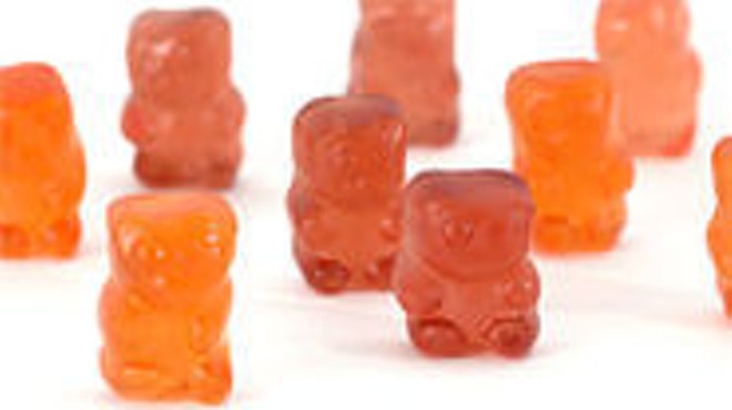 A sleuth of gummy bears.