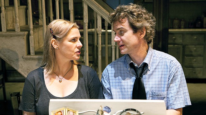 Angelica Torn and Stephen Riley Key in August: Osage County.