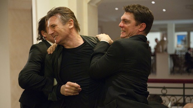 Liam Neeson struggles with Unknown.