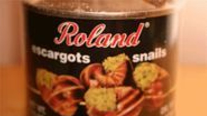 Roland Escargots Snails requires a more complicated preparation than your typical can-to-mouth fare.
