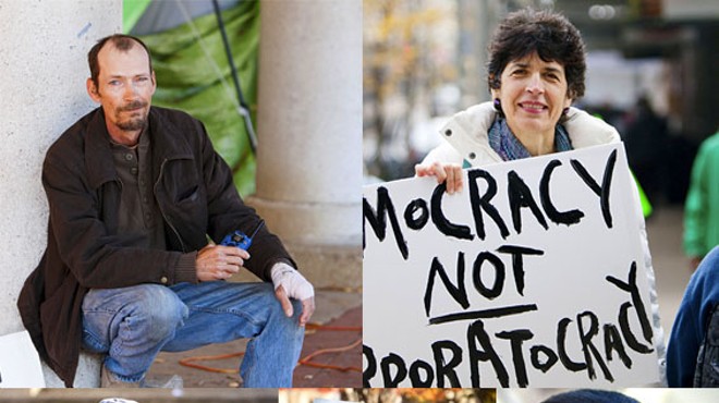 A few of the Occupy St. Louis occupants we profile in this week's RFT. Meet them here.