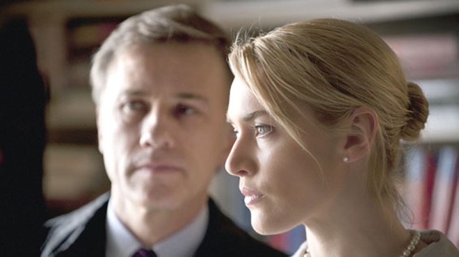 Christopher Waltz and Kate Winslet in  Carnage 