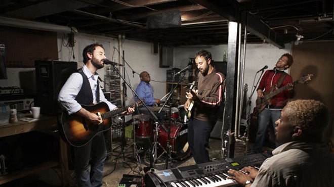 Brothers Lazaroff features an exceptionally talented backing band.