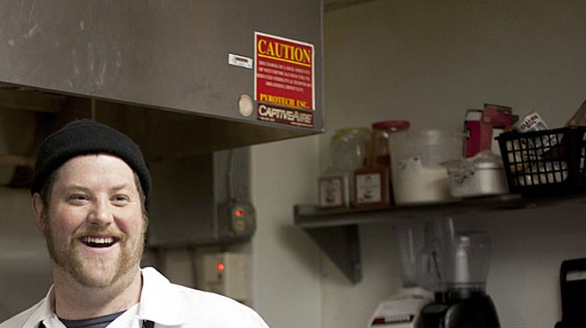 Executive Chef Jimmy Hippchen in The Crow's Nest kitchen.See a slideshow of photos from the Crow's Nest.