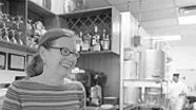 Though Atlas co-proprietor Jean Donnelly does occasionally revel in slicing and dicing, her unofficial job title is front-of-house manager/staff manager/wine buyer/bookkeeper.