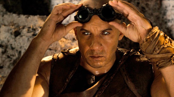 Vin Diesel stars as Riddick, in the follow-up to 2004's The Chronicles of Riddick.