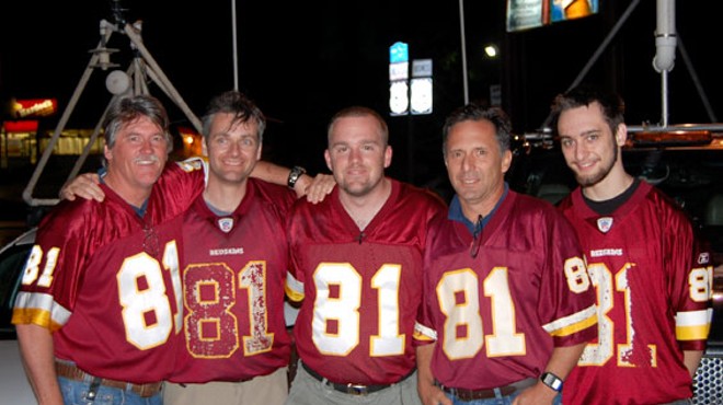 Team TWISTEX after a May 13, 2009, Kirksville intercept. From left: Ed Grubb, Carl Young, Tony Laubach, Tim&nbsp;Samaras&nbsp;and Paul&nbsp;Samaras.
