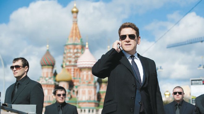 Kenneth Branagh directs and plays the bad guy in Jack Ryan: Shadow Recruit.