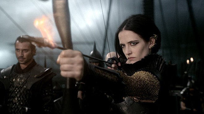 Eva Green in 300: Rise of an Empire.