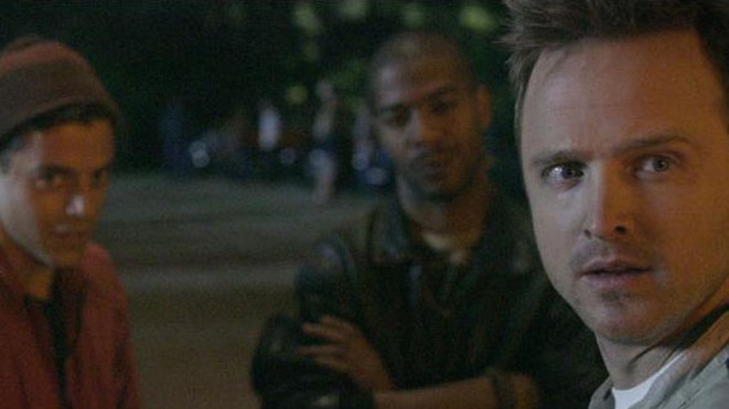 Still of Aaron Paul in Need for Speed.
