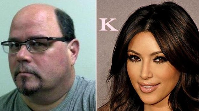 Kim Humphries (left) finds nothing amusing about Kim Humphries' (right) marriage and divorce.