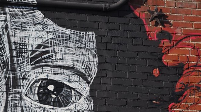 PHOTOS: Faring Purth's Completed Cherokee Street Mural Is Haunting, Eerily Beautiful