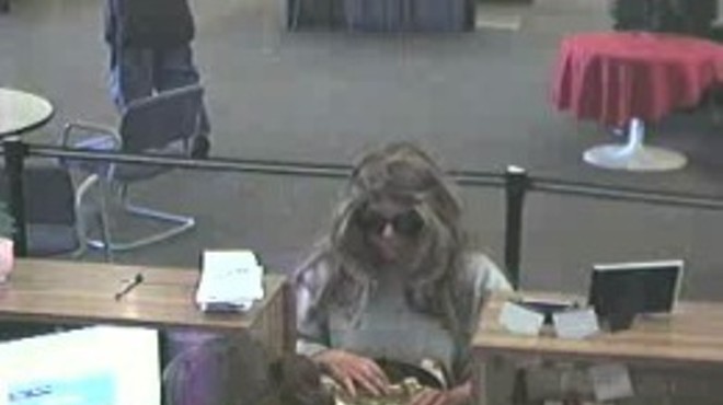 This "individual" robbed a South County bank yesterday.