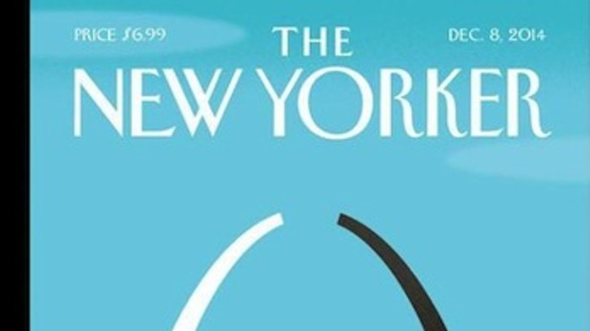 The New Yorker  December 8 cover.