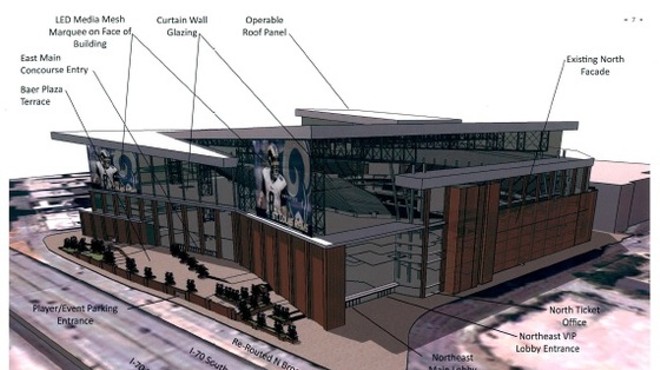 Rams Dome Proposal: Pop-Top Stadium, Glass Wall and No Price Tag