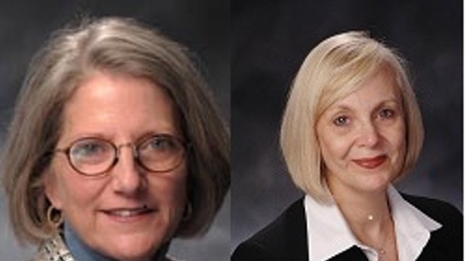 Rep. Susan Carlson (left) and Rep. Stacey Newman (right)