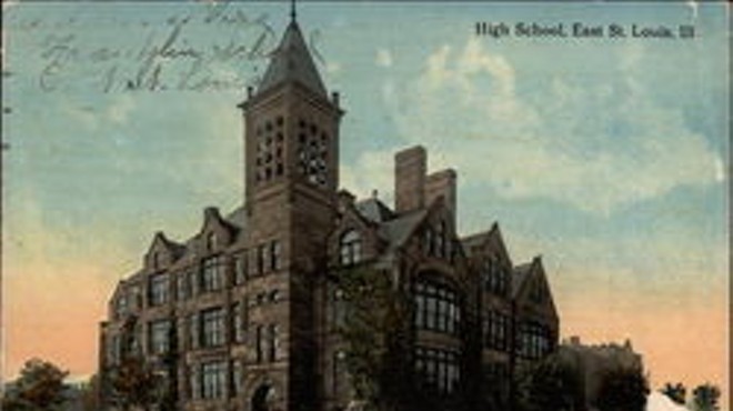 East St. Louis High School 100 years ago. Now a ward of the state of Illinois.