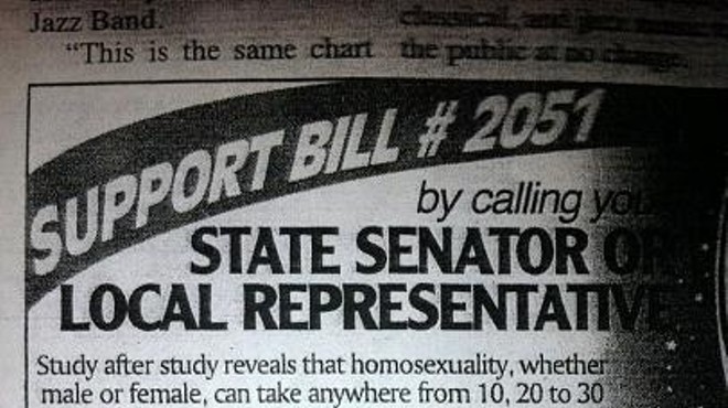 Homosexuality is "Killing People 2 to 3 Times the Rate of Smoking" Says Missouri Republican