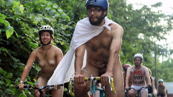 View more photos from Denver's naked bike ride, held over the weekend here.