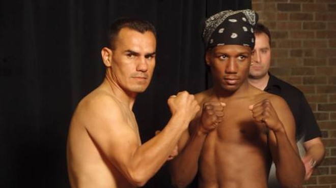 "Dangerous" Danny Williams (right) takes on Antonio "El Bazooka" Cervantes (left) on ESPN's Friday Night Fights tonight.