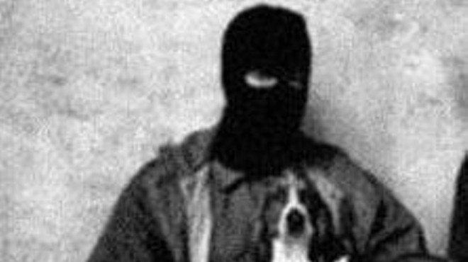Still from a video about the Animal Liberation Front