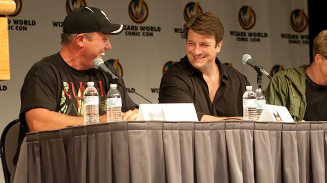 When Adam Baldwin and Nathan Fillion are together, we're in our happy place.