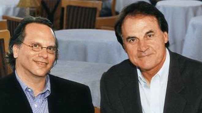 Bissinger and La Russa in happier times.