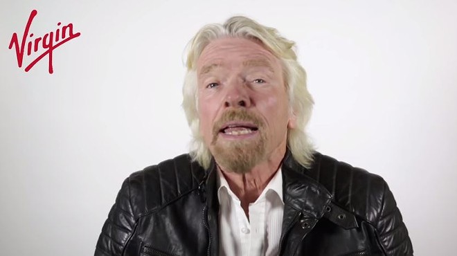 Richard Branson: Clearly enjoys a prank that also makes him more money.