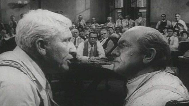 Ever see Inherit the Wind, Todd? If you haven't, here's a spoiler: The politician who denies evolution gets so flustered trying to defend his position that he dies at the end.