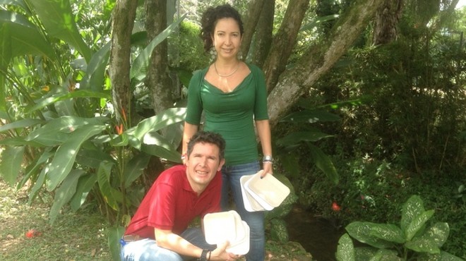Andres Benavides and Claudia Isabel Barona, the founders of LIFEPACK.