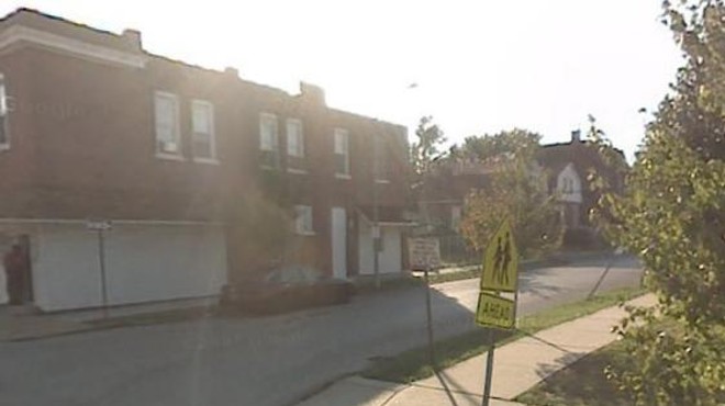 The 4400 block of Farlin as viewed from Newstead Avenue.