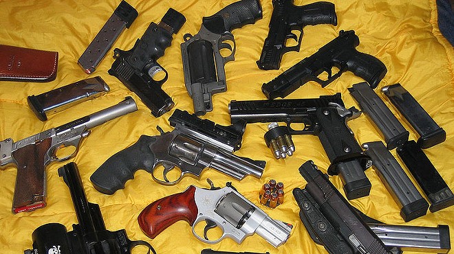 Probably enough guns for a trip to Schnucks