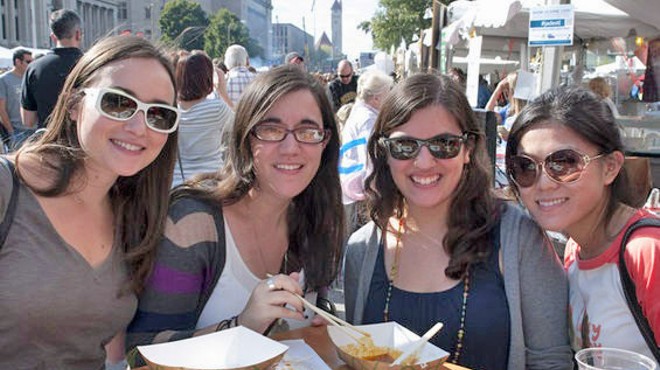 Taste of St. Louis: One of many food events from now through September.