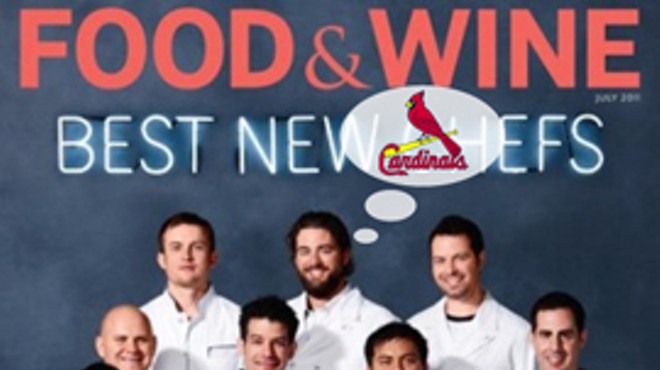 Kevin Willmann, owner and chef of Farmhaus, Food & Wine Best New Chef - Midwest, mondo Cardinals fan.
