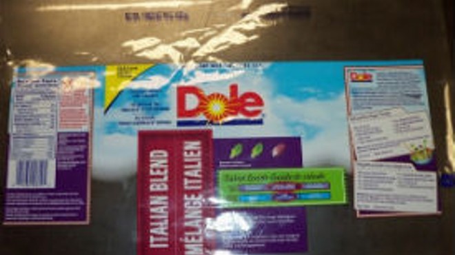 Dole Italian Blend salad recalled for possible contamination.