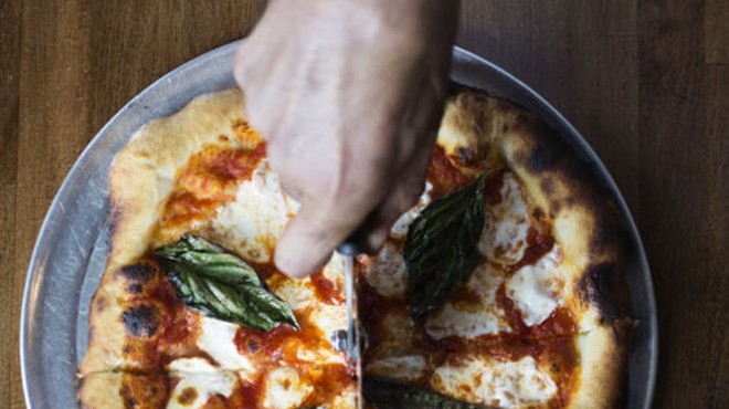 A Pizza Story's version of the Margherita pizza. | Jennifer Silverberg
