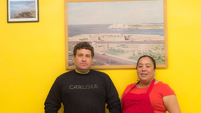 Owner Daime Gomez and chef Lorena Munoz.