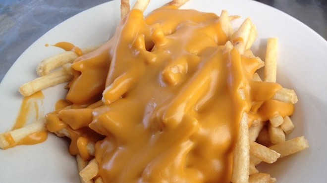 Guess Where I'm Eating These Cheese Fries and Win $25 to Mile 277 Tap & Grill [Updated with Winner]