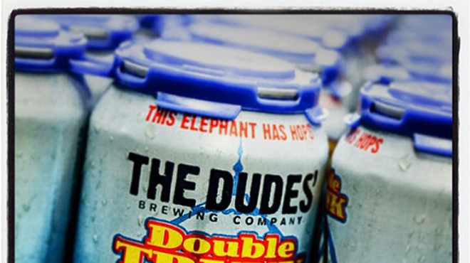 The Double Trunk double IPA from the Dudes' Brewing Company. | Courtesy the Dudes Brewing Company